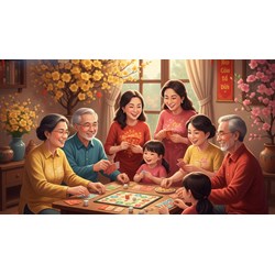 Chơi lô tô, bầu cua tôm cá ngày Tết 2026 vui vẻ ở nhà: Khi nào bị khép tội đánh bạc trái phép?