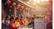 Tổ chức thu tiền công đức tại đền, chùa Lễ hội Xuân 2026: Quy định về tính minh bạch theo Thông tư 04/2023/TT-BTC