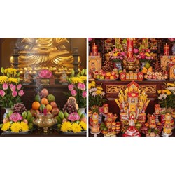 Phân biệt cách sắm lễ, dâng hương tại Chùa (thờ Phật) và Đền/Phủ (thờ Thánh/Mẫu)