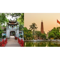 Lộ trình đi lễ 3 đền chùa linh thiêng nhất quanh Hồ Gươm - Hồ Tây ngày đầu năm