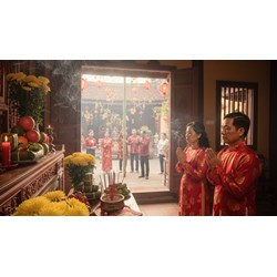 Bài văn khấn Lễ Khai Hạ mùng 7 tháng Giêng chuẩn phong tục truyền thống Việt Nam