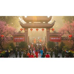 Quy định về việc đổi tiền lẻ, tiền mới tại các cổng đền, chùa 2026