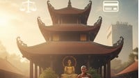Chùa có tư cách pháp nhân không? Chùa có được mở tài khoản ngân hàng không?