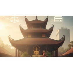 Chùa có tư cách pháp nhân không? Chùa có được mở tài khoản ngân hàng không?