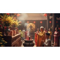 Kinh nghiệm xin "Lộc bút", "Lộc sách" đầu năm tại các đền thờ danh nhân