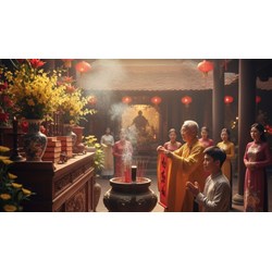 Kinh nghiệm xin "Lộc bút", "Lộc sách" đầu năm tại các đền thờ danh nhân