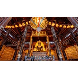 Bài văn khấn dâng Phật tại Điện Pháp Chủ, Điện Tam Thế - Chùa Tam Chúc năm Bính Ngọ 2026