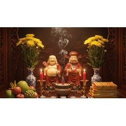 Văn khấn cúng Thổ Công, Thần Tài mùng 1 và ngày Rằm đầy đủ, chuẩn nhất