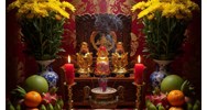 Mâm cúng Tam Sên ngày Vía Thần Tài gồm những gì? Cách bày trí ban thờ chuẩn phong thủy