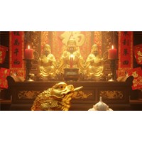 Bí kíp đặt củ tỏi nguyên tép và Thiềm Thừ (Cóc ngậm tiền) trên ban Thần Tài đúng hướng