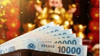 Mẹo bỏ tờ tiền lẻ có số seri đẹp vào ví ngày mùng 10 tháng Giêng để ví luôn "căng phồng"
