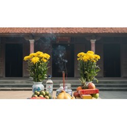 Mâm cúng và văn khấn Tạ đất, Hàn long mạch chuẩn truyền thống