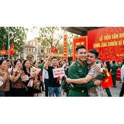 Stt, caption tiễn bạn thân đi nghĩa vụ quân sự hài hước, ý nghĩa nhất