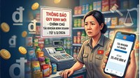 Từ 1/3/2026, hộ kinh doanh dùng tài khoản cá nhân có bị phạt không?