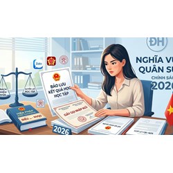Đang học Đại học/Cao đẳng thì trúng tuyển NVQS 2026: Hướng dẫn thủ tục bảo lưu kết quả học tập