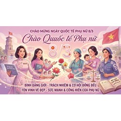 Khẩu hiệu tuyên truyền Ngày Quốc tế Phụ nữ 8/3 hay nhất 2026