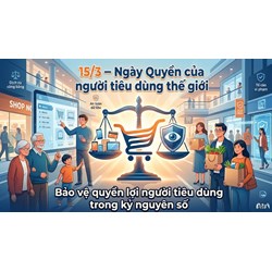 Ngày Quyền của người tiêu dùng thế giới 15/3: Lịch sử và quá trình nội luật hóa tại Việt Nam