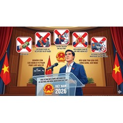 05 hành vi Ứng cử viên tuyệt đối bị nghiêm cấm khi vận động bầu cử năm 2026