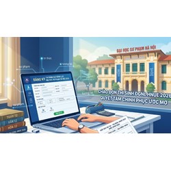 Cách đăng ký thi Đánh giá năng lực ĐH Sư phạm Hà Nội 2026