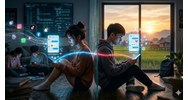 Bài mẫu UPU 55: Nghịch lý của thế giới số - Gần nhau khoảng cách nhưng xa mặt cách lòng