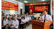 Hướng dẫn cách tổ chức Hội nghị tiếp xúc cử tri vận động bầu cử HĐND cấp cơ sở chi tiết
