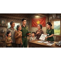 Trợ cấp khó khăn đột xuất cho gia đình có con đang tại ngũ: Điều kiện và thủ tục nhận tiền 2026