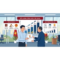 Hướng dẫn chi tiết xếp lương công chức mới tuyển dụng từ 1/3/2026