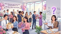 Tặng quà 8/3 cho nhân viên, khách hàng có phải xuất hóa đơn không?