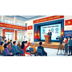 Các hình thức vận động bầu cử hợp pháp theo quy định của Luật Bầu cử hiện hành