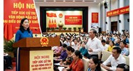 Quy định về thẩm quyền và hình thức tổ chức Hội nghị tiếp xúc cử tri vận động bầu cử 2026