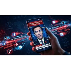 Xử lý hành vi dùng AI, Deepfake tạo tin giả bôi nhọ ứng cử viên bầu cử 2026