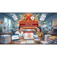 Quên nộp hồ sơ quyết toán thuế trước 31/3/2026: Cá nhân và Doanh nghiệp bị phạt bao nhiêu tiền?