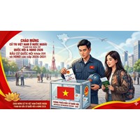 Đang xuất khẩu lao động hoặc du học có được bầu cử năm 2026?