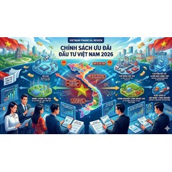 Danh mục ngành nghề & địa bàn ưu đãi đầu tư từ 1/3/2026
