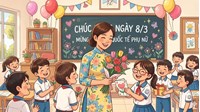 Top các lời chúc 8/3 cho cô giáo chủ nhiệm, cô giáo bộ môn ý nghĩa nhất