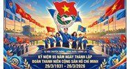 Mẫu diễn văn, bài phát biểu kỷ niệm 95 năm Ngày thành lập Đoàn (26/3/1931 - 26/3/2026