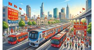 TPHCM miễn phí 100% vé xe buýt, Metro tuyến số 1 trong ngày Bầu cử 15/3/2026?