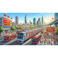 TPHCM miễn phí 100% vé xe buýt, Metro tuyến số 1 trong ngày Bầu cử 15/3/2026?