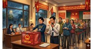 Cách xử lý theo luật khi có sự kiện bất ngờ làm gián đoạn công tác bỏ phiếu bầu cử