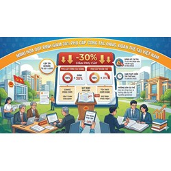 Các trường hợp nào bị cắt 30% phụ cấp công tác Đảng, đoàn thể?