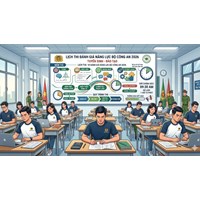 Lịch thi Đánh giá năng lực Bộ Công an 2026 và chi tiết cấu trúc các môn thi
