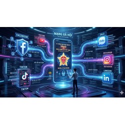 Lộ trình tích hợp mạng xã hội vào VNeID hoàn thành trong quý 3/2026?