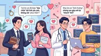 Văn mẫu thả thính theo ngành nghề: Tán đổ Dân Luật, Kế toán, Bác sĩ, IT ...