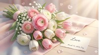 Thông điệp tình yêu qua các loài hoa: Tặng hoa gì ngày 14/3 thay cho câu "Anh yêu em"?
