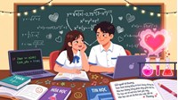 10 cách tỏ tình bằng môn học (Toán, Hóa, IT, Văn) siêu IQ khiến Crush không thể chối từ