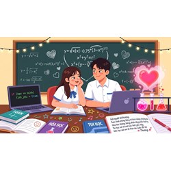 10 cách tỏ tình bằng môn học (Toán, Hóa, IT, Văn) siêu IQ khiến Crush không thể chối từ