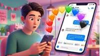 Giải mã ý nghĩa các màu Icon trái tim trên Messenger/Zalo: Crush gửi tim màu cam, màu đen là có ý gì?