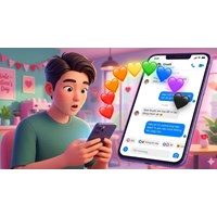 Giải mã ý nghĩa các màu Icon trái tim trên Messenger/Zalo: Crush gửi tim màu cam, màu đen là có ý gì?