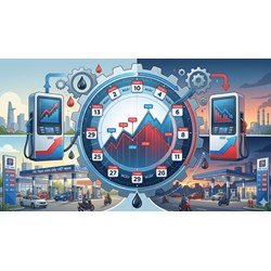 Lịch điều chỉnh giá xăng dầu năm 2026: Chu kỳ điều hành chính thức là bao nhiêu ngày?