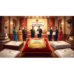 Mức tiền thưởng Kỷ niệm chương "Vì sự nghiệp giáo dục" theo Thông tư 07/2026